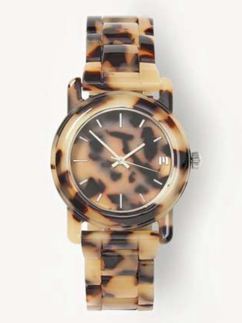 Tortoiseshell Pattern Women's Watch - Blonde Tortoise